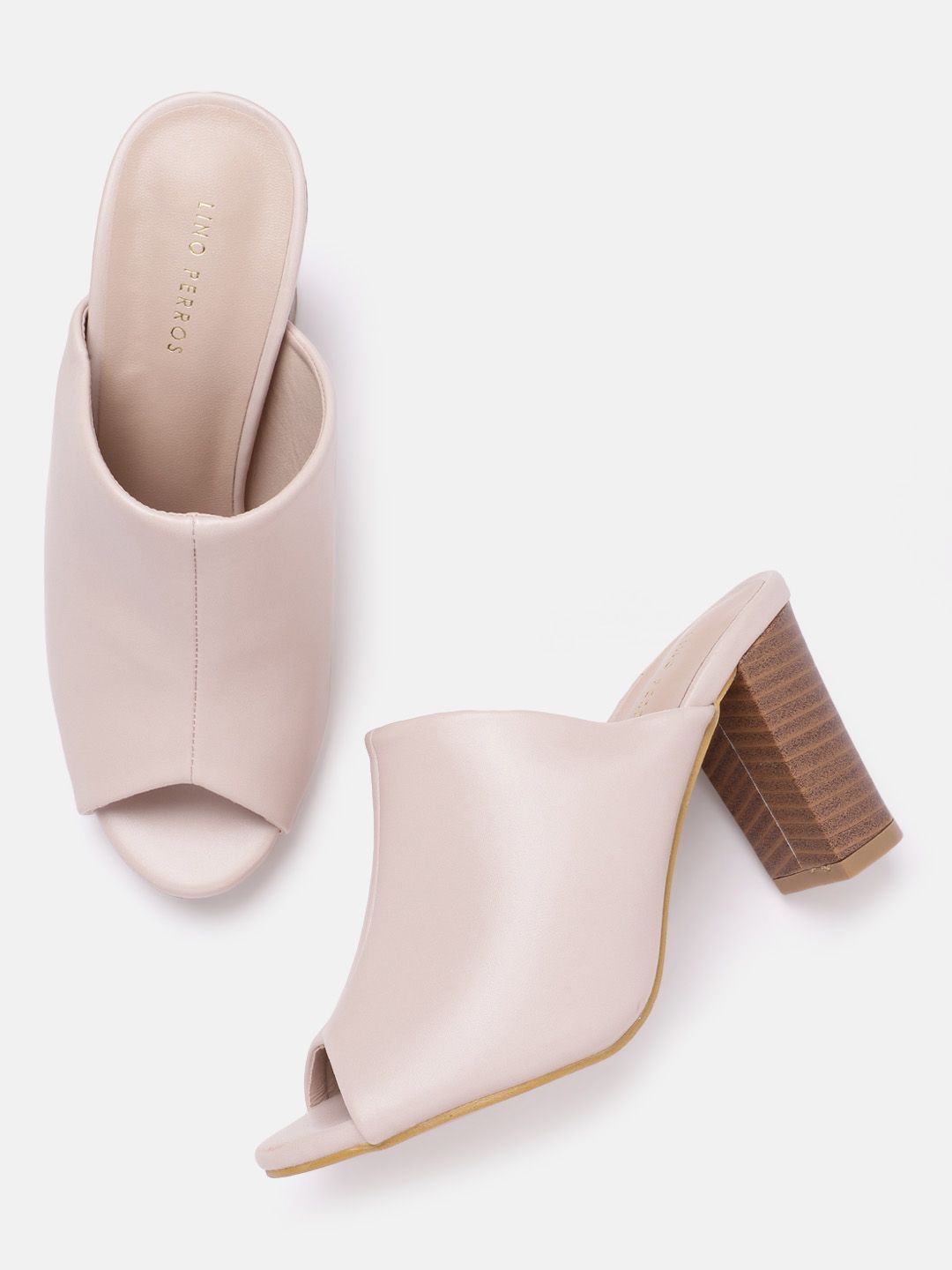 Lino Perros Block Heel Mules