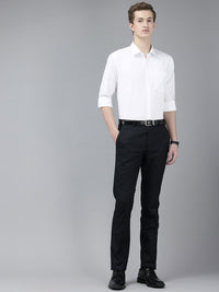 Park Avenue Slim Fit Textured Formal Shirt