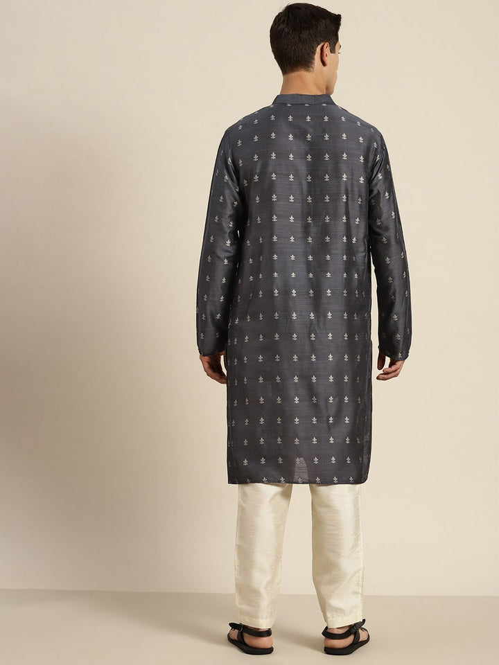 SOJANYA Kurta Sutera Katun Motif Etnik