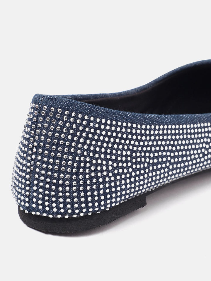 Lino Perros Women Embellished Ballerinas