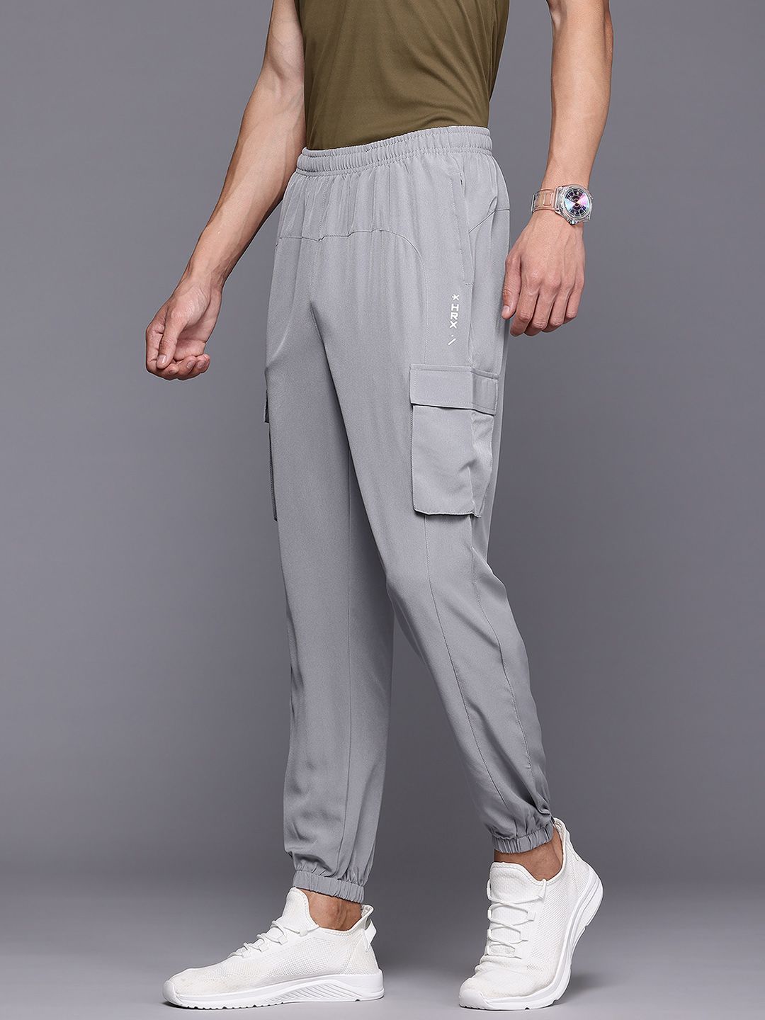 HRX by Hrithik Roshan Men Rapid-Dry Lifestyle Joggers