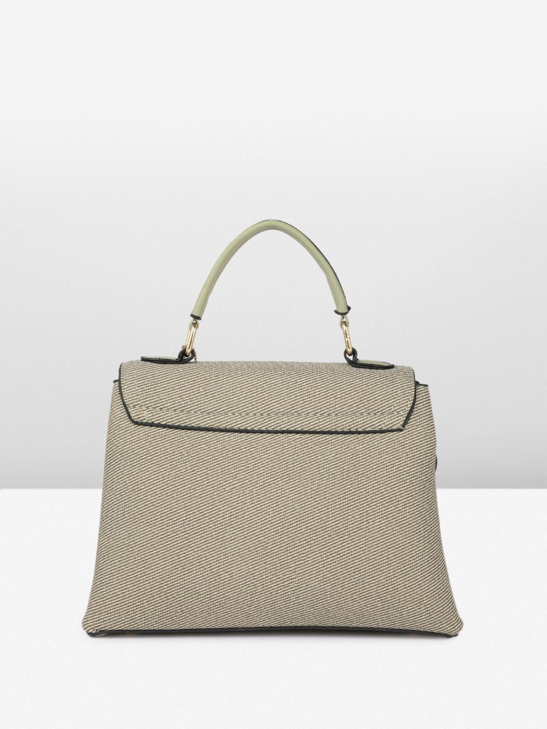 all about you Textured Structured Satchel