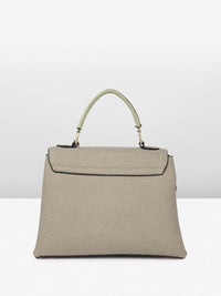 all about you Textured Structured Satchel