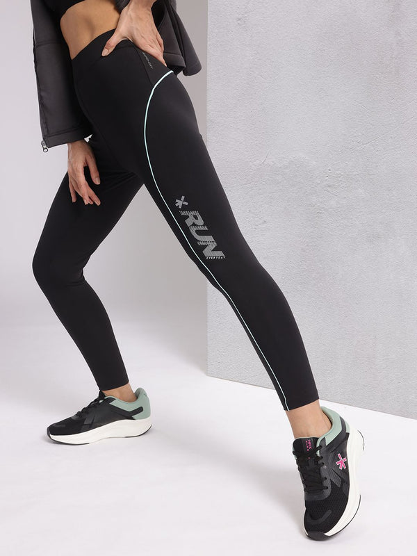 HRX by Hrithik Roshan Women Printed Rapid-Dry Running Tights