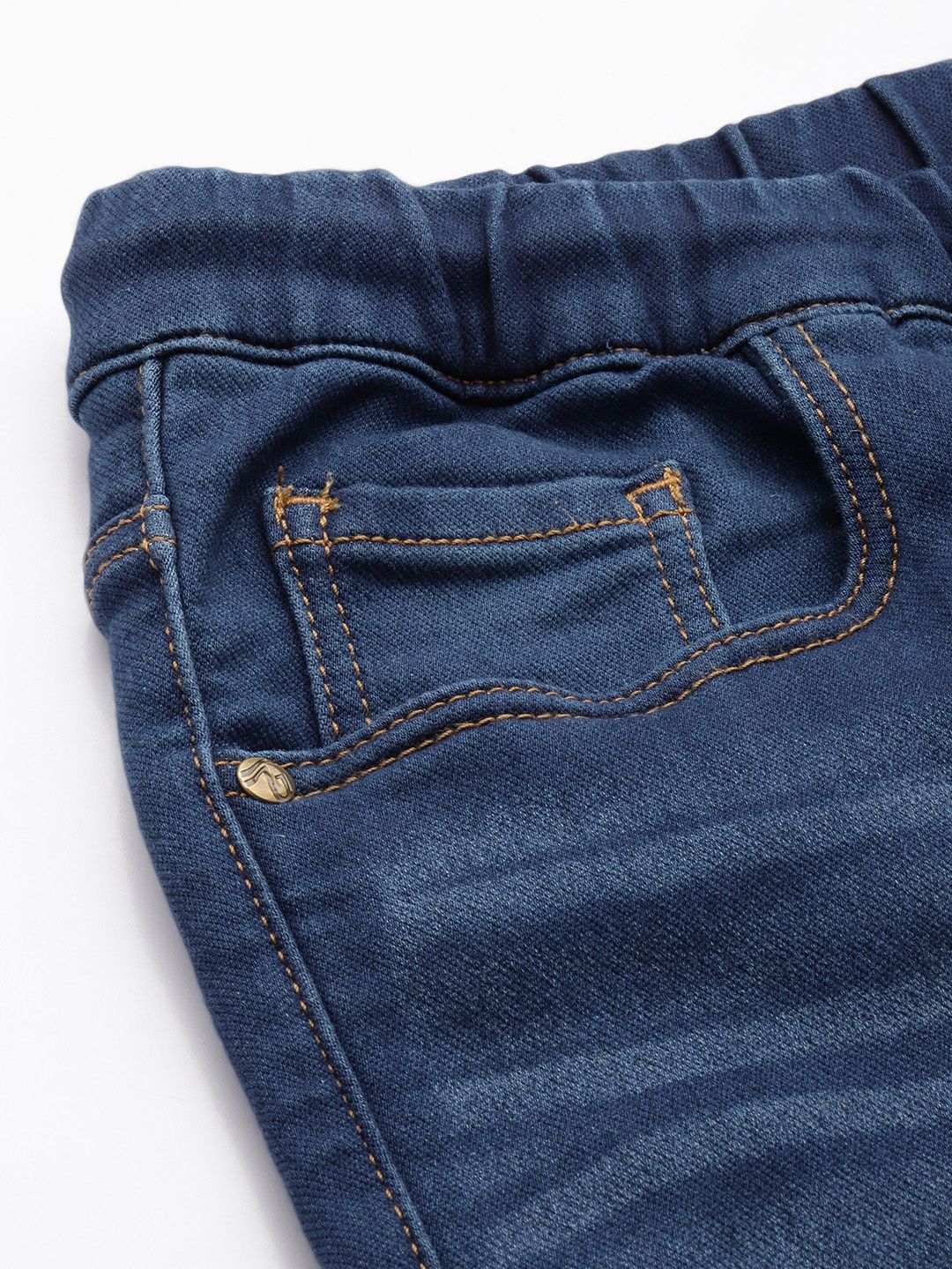 The Indian Garage Co Men Light Fade Stretchable Cargo Jeans