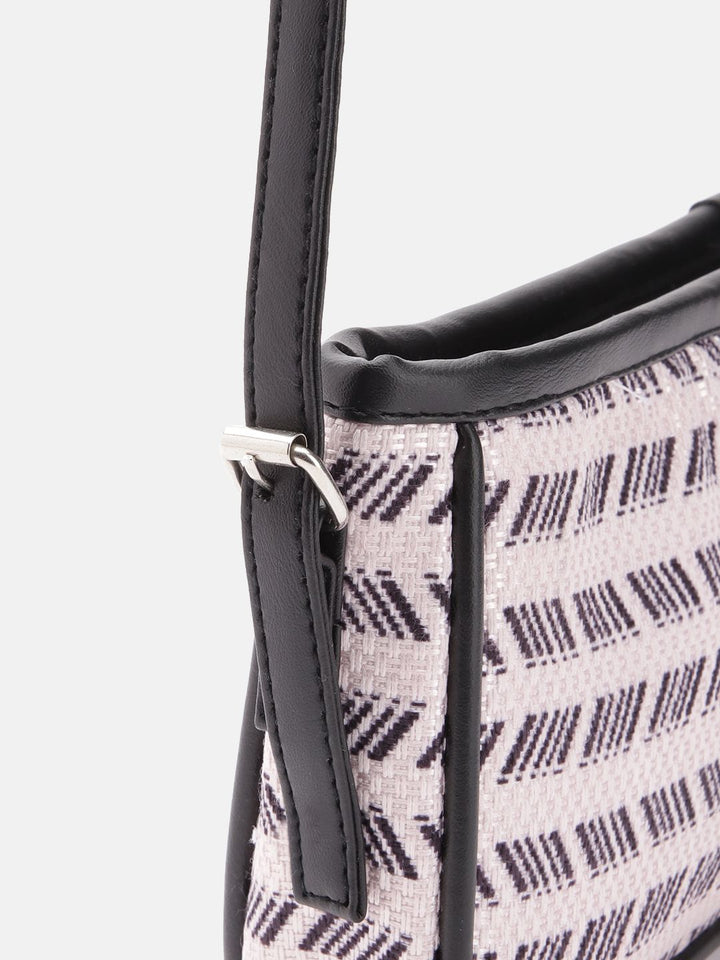 Anouk Geometric Printed Structured Shoulder Bag