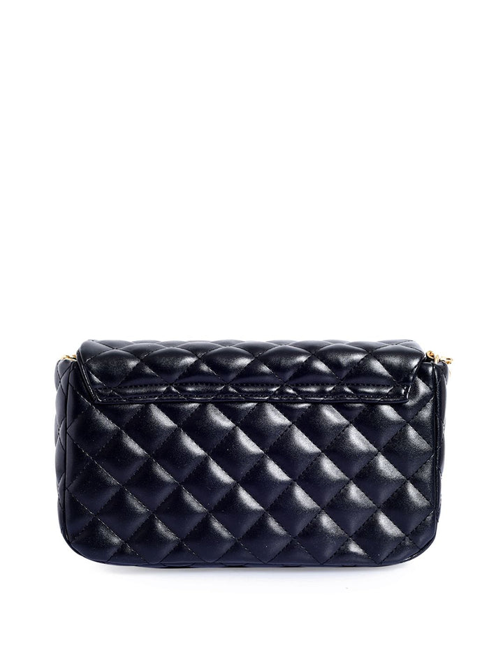 Lisa Haydon for Lino Perros Black Quilted Sling Bag