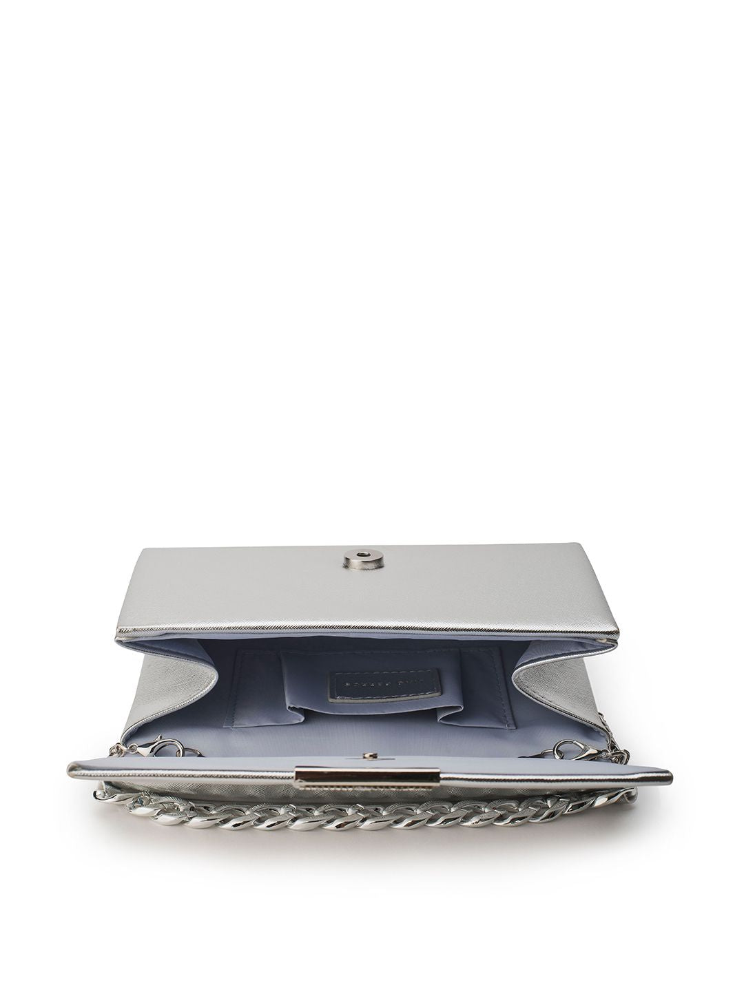 Lino Perros Purse Clutch with Link Chain Detail