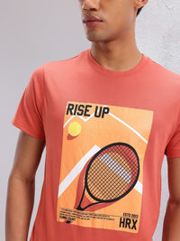 HRX by Hrithik Roshan Graphic Print Round-Neck Lifestyle T-shirt