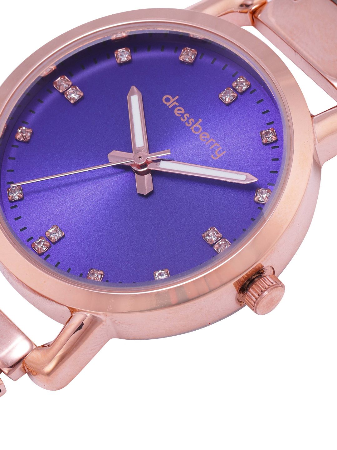 DressBerry Women Stainless Steel Bracelet Style Straps Analogue Watch - DB-32-02