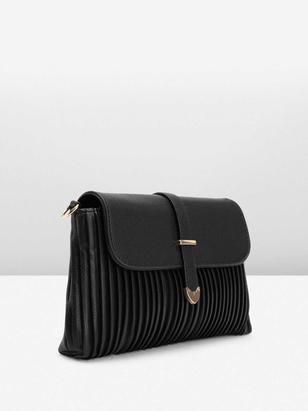 DressBerry Textured Structured Sling Bag