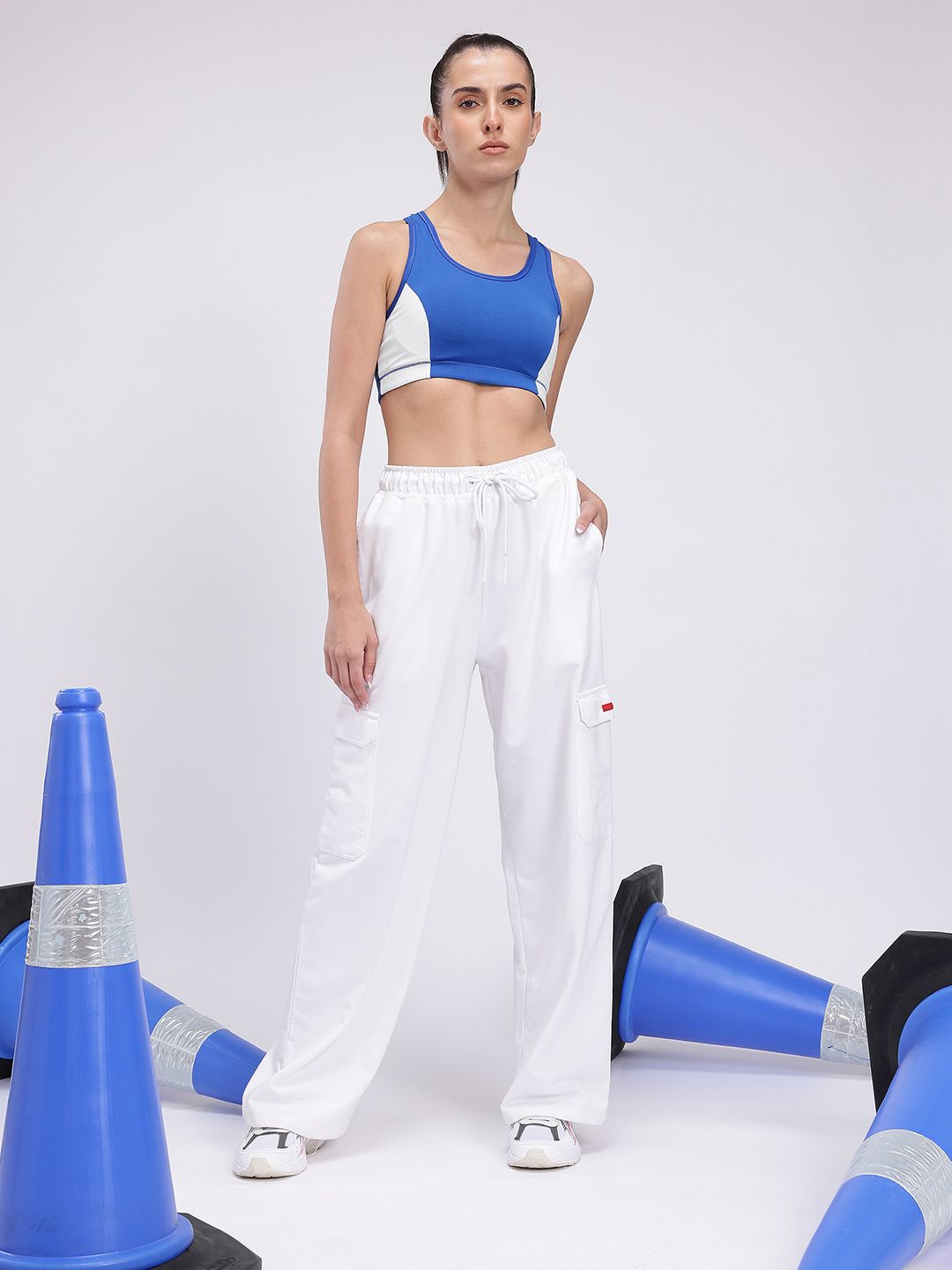 HRX by Hrithik Roshan Colourblocked Removable Padding Full Coverage T-shirt Bra KL109_04_C