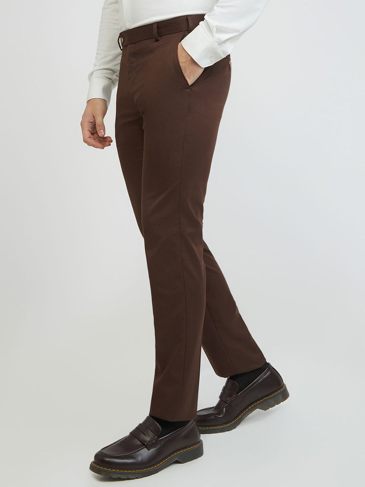 Raymond Men Slim Fit Formal Trousers