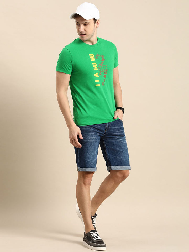 Being Human Printed Pure Cotton T-shirt