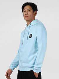 Urbano Fashion Cotton Solid Button Hooded Neck Sweatshirt