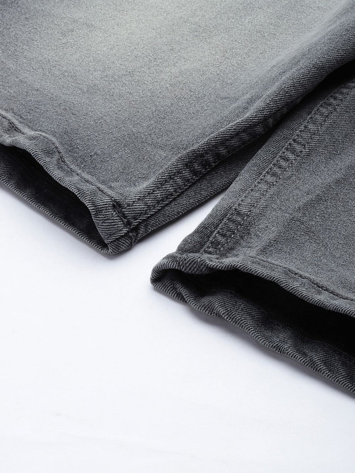 Seluar pendek denim Garage CO Lelaki Grey Grey