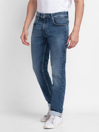 SPYKAR Men Comfort Straight Fit Light Fade Stretchable Jeans
