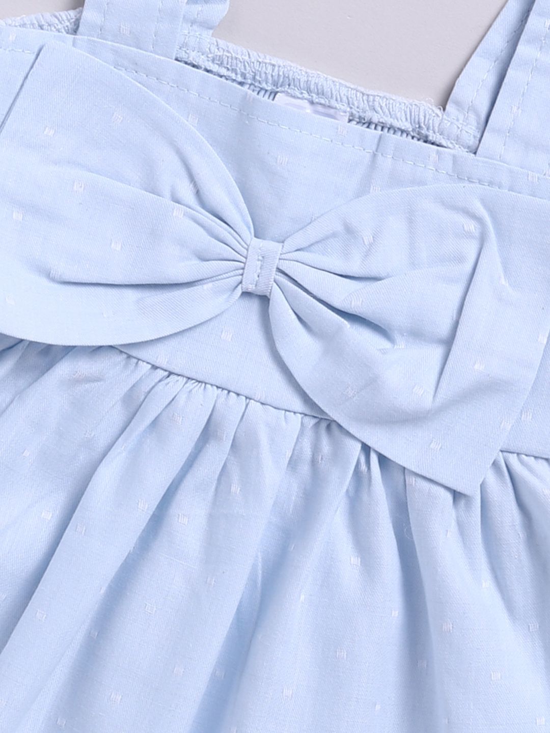 Moms Love Infant Girls Cotton Dobey Work Fit & Flare Dress