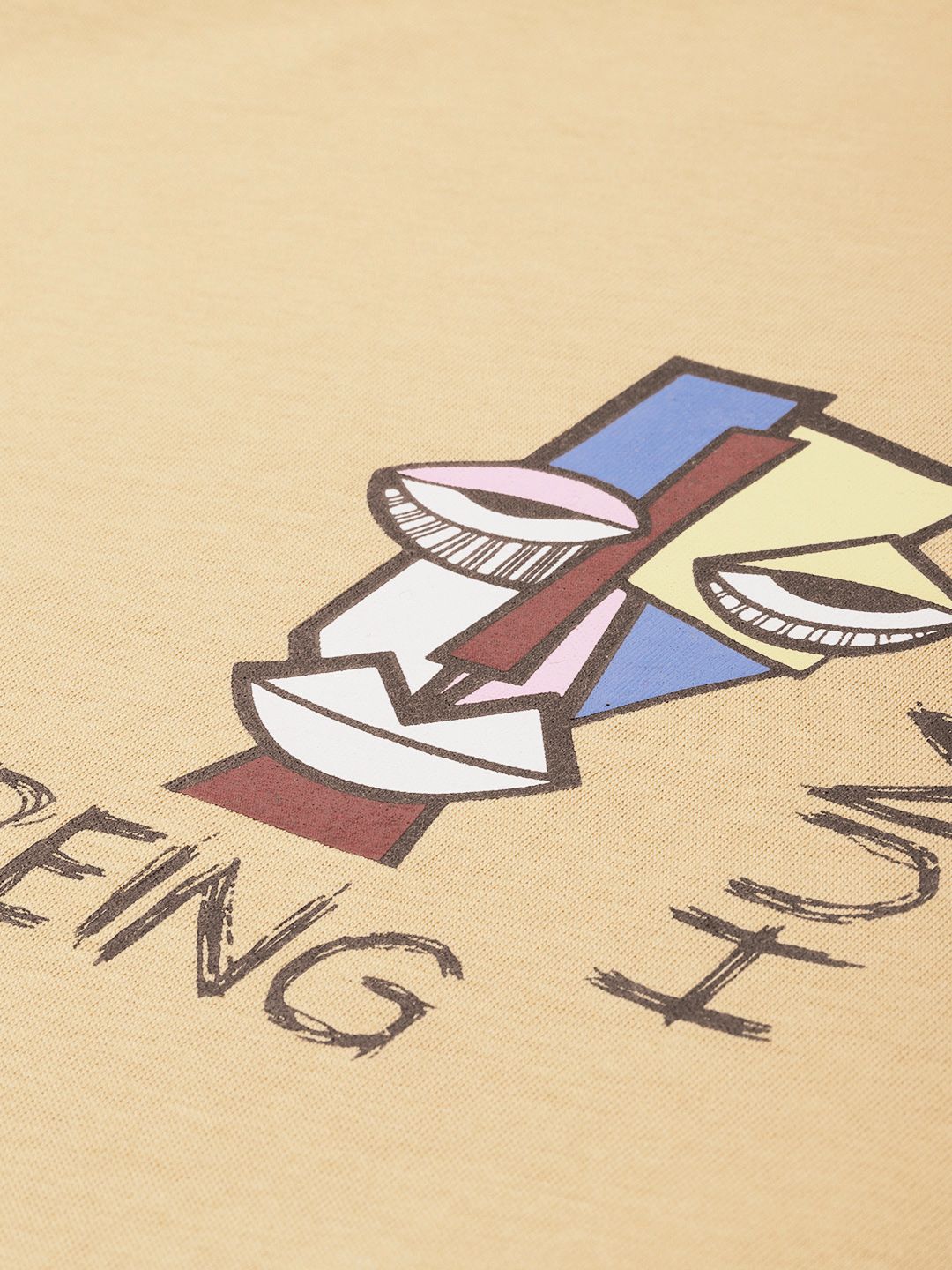 Being Human Printed Pure Cotton T-shirt