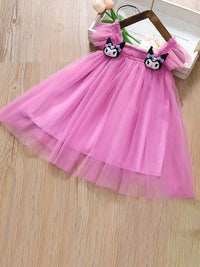YK Girls Cotton A-Line Dress