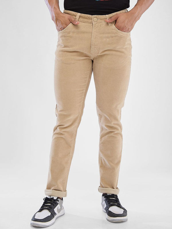 SPYKAR Men Rico Smart Slim Fit Trousers