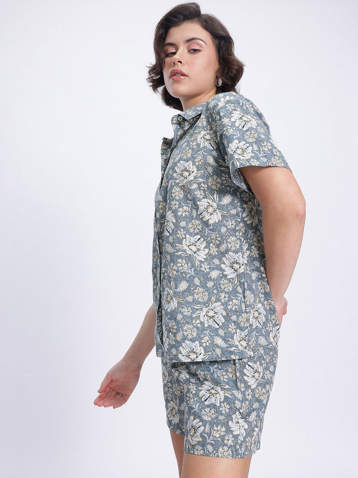 DressBerry Floral Wonderland Printed Co-Ords
