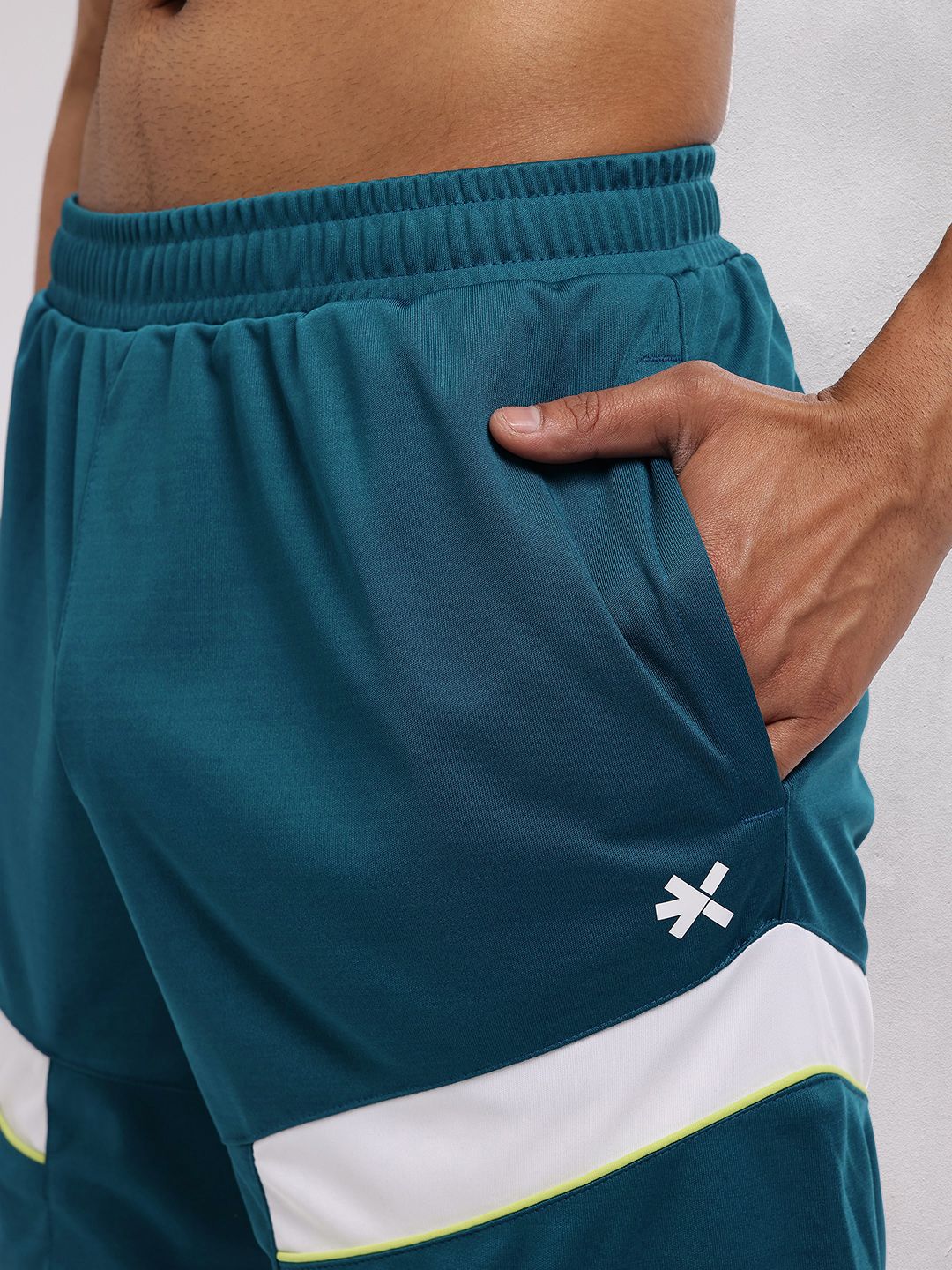 HRX by Hrithik Roshan Men Rapid Dry Striped Running Shorts