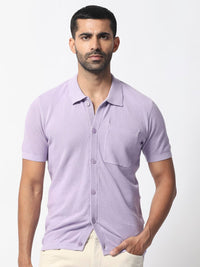 RARE RABBIT Men Boise Spread Collar Slim Fit Cotton Shirt