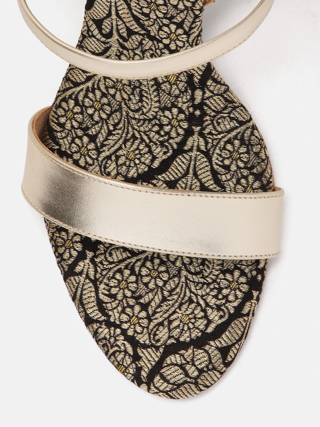 House of Pataudi Strappy Slim Heels