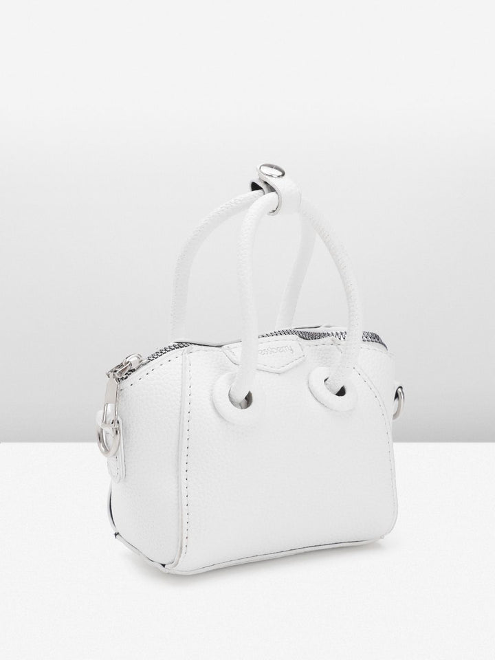 DressBerry Textured Structured Handheld Bag