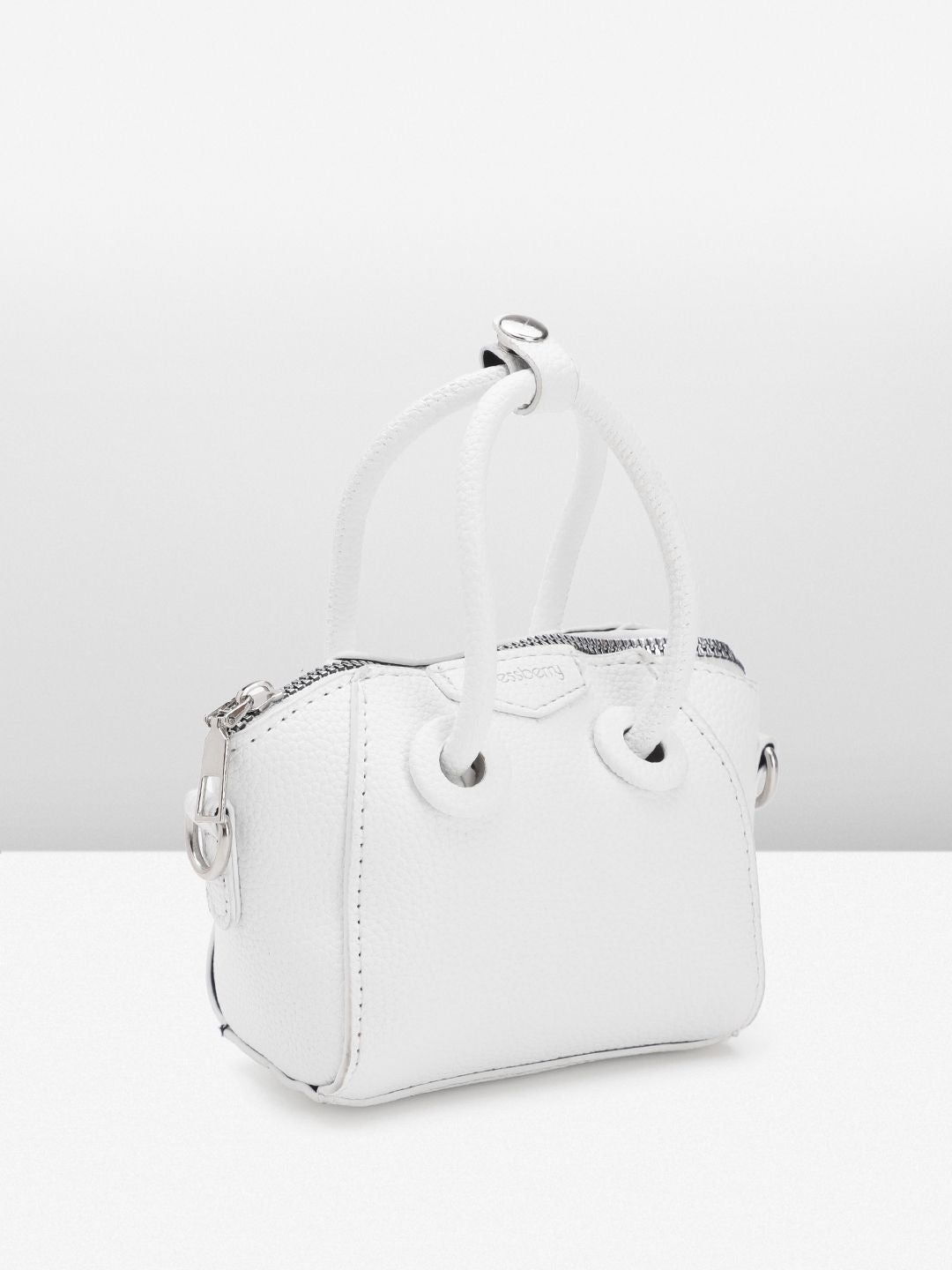 DressBerry Textured Structured Handheld Bag