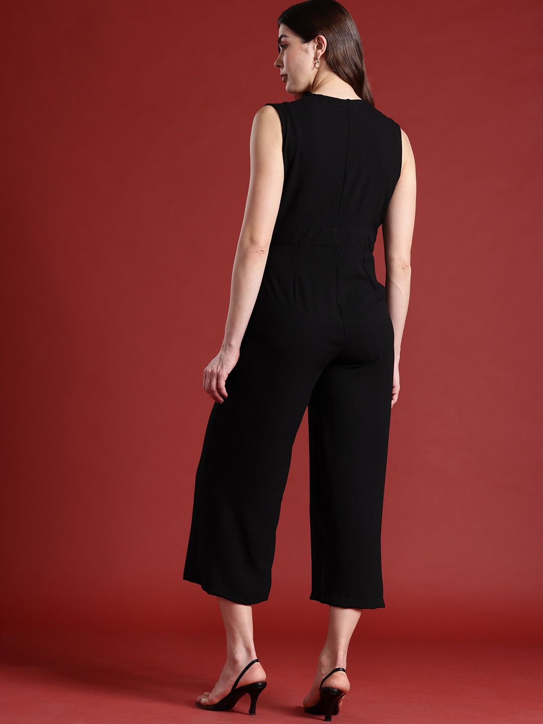 all about you Wrap Culotte Jumpsuit