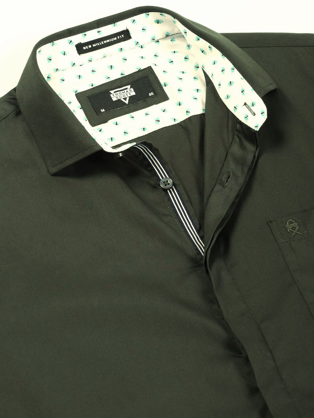 Thomas Scott Men Premium Opaque Formal Shirt