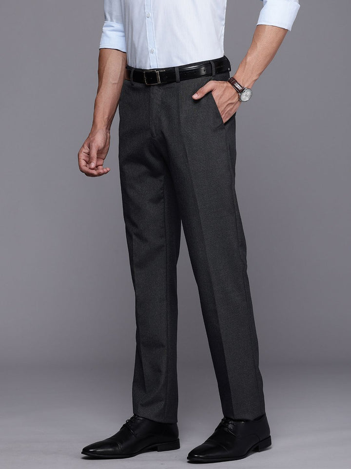 Raymond Men Slim Fit Formal Trousers