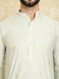 SOJANYA Printed Regular Kurta with Churidar