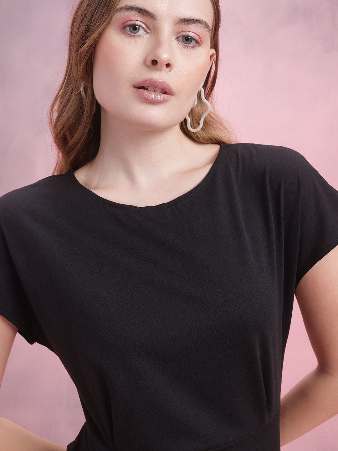 DressBerry Ruched Sheath Dress