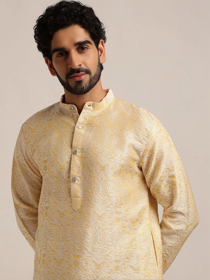 Anouk Men Self Design Kurta