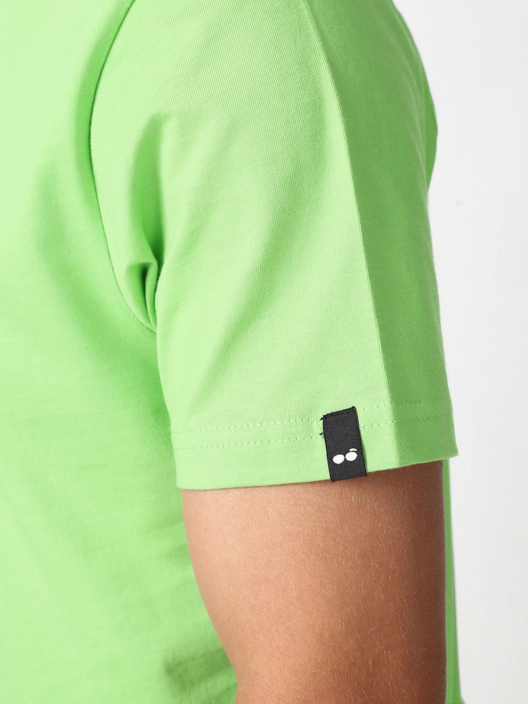 Bewakoof Men's Green T-Shirt