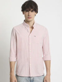 THE BEAR HOUSE Men Slim Fit Opaque Striped Casual Shirt
