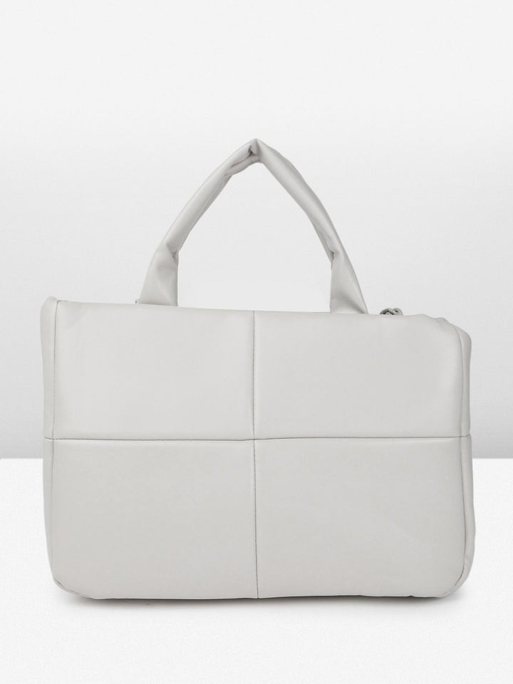 DressBerry Structured Quilted Handheld Bag