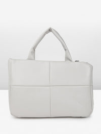 DressBerry Structured Quilted Handheld Bag