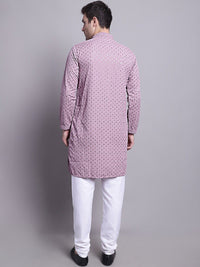 Jompers Embroidered Pure Cotton Kurta with Churidar