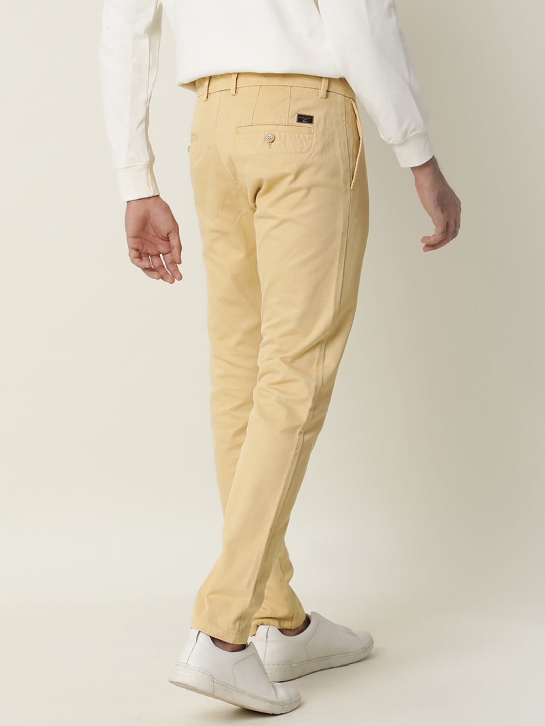 RARE RABBIT Men Scotch Mid-Rise Slim Fit Trouser