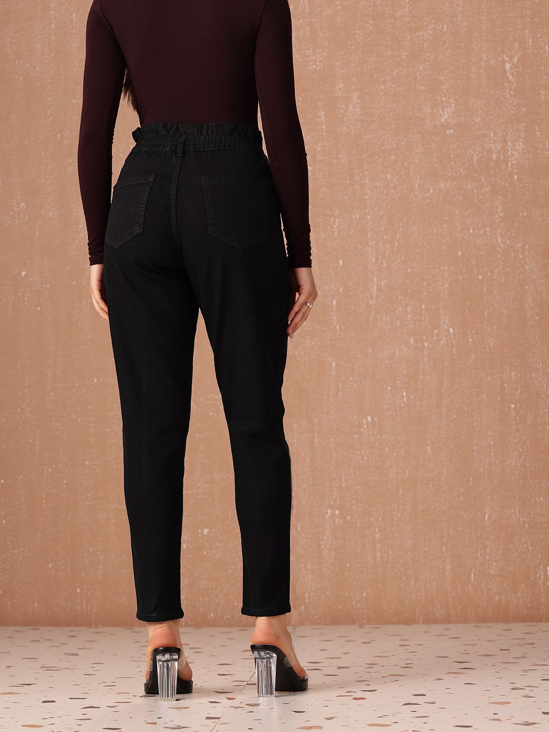all about you Women Mom Fit High-Rise Stretchable Jeans