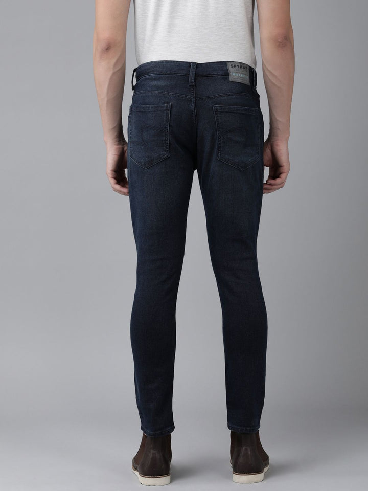 SPYKAR Men Kano Slim Fit Light Fade Stretchable Jeans
