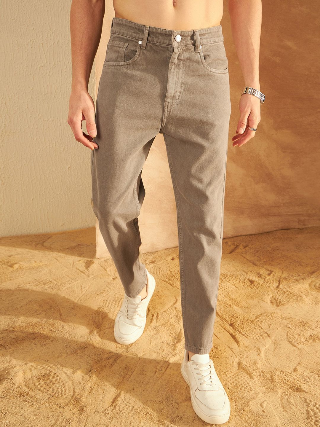 DENNISON Men Comfort Mid Rise Cotton Jeans