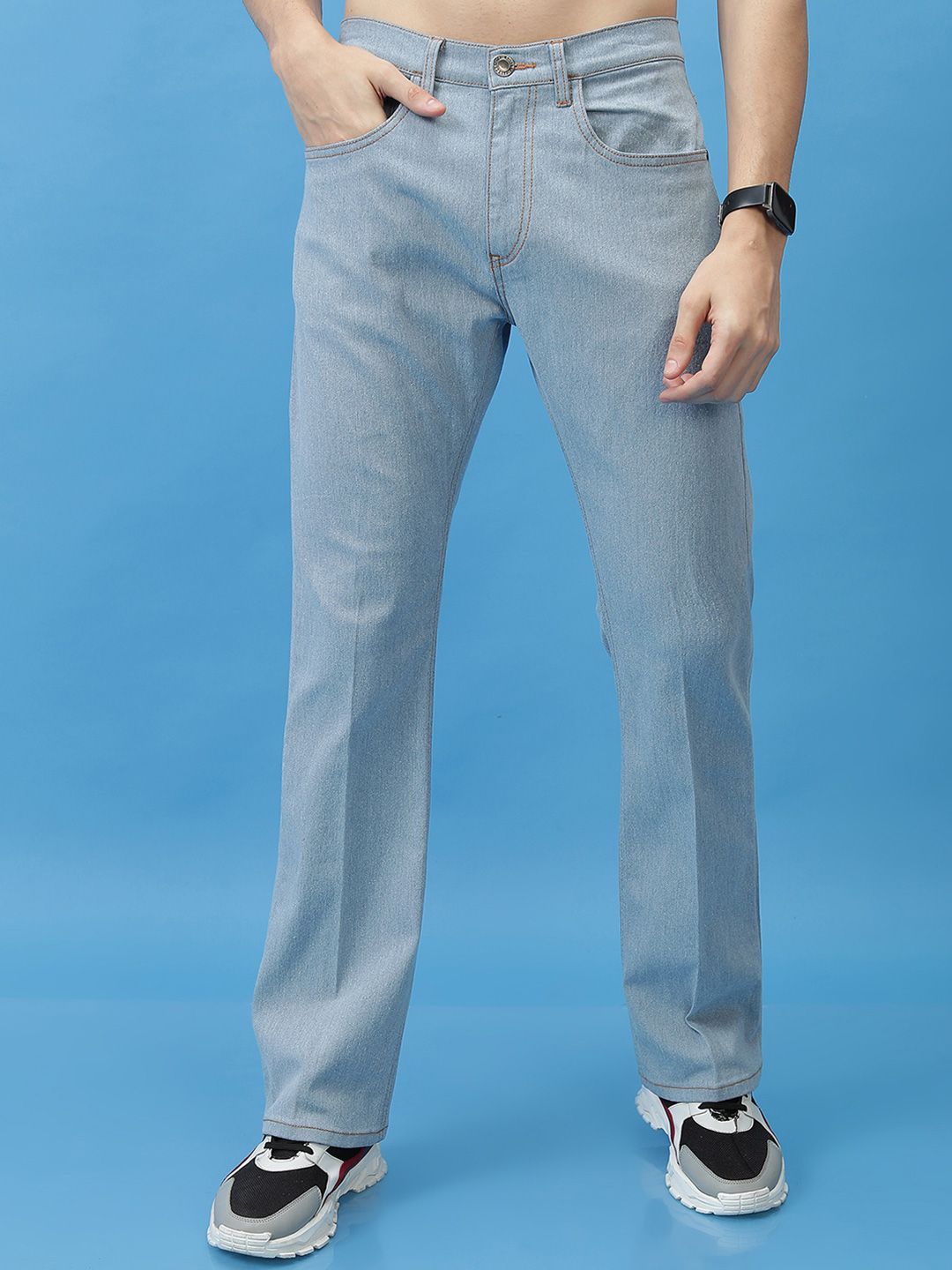 HIGHLANDER Men Straight Fit Stretchable Jeans