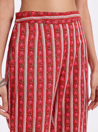 Anouk Women Indie Floral Pure Cotton Kurta with Trousers & Dupatta