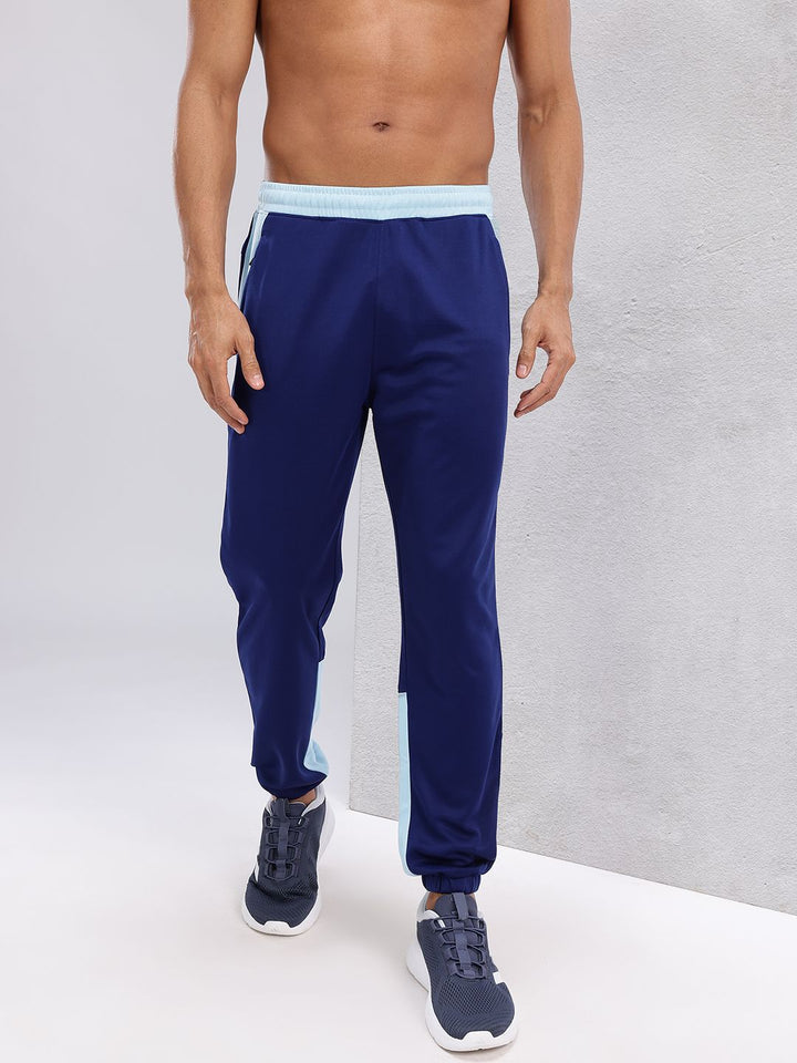 HRX by Hrithik Roshan Men Colourblock Rapid-Dry Running Joggers