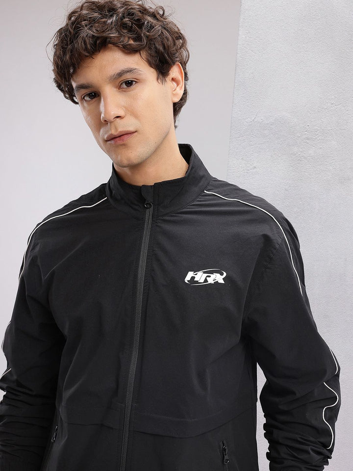 HRX by Hrithik Roshan Paneled Tailored Jacket